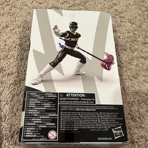 Power Rangers lightning collection in space black ranger - Picture 4 of 5